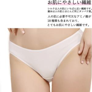 シルクショーツ レディース 下着 シルク100％ インナー スタンダードショーツ silk ショーツ パンツ 絹 敏感肌 保湿 低刺激 送料